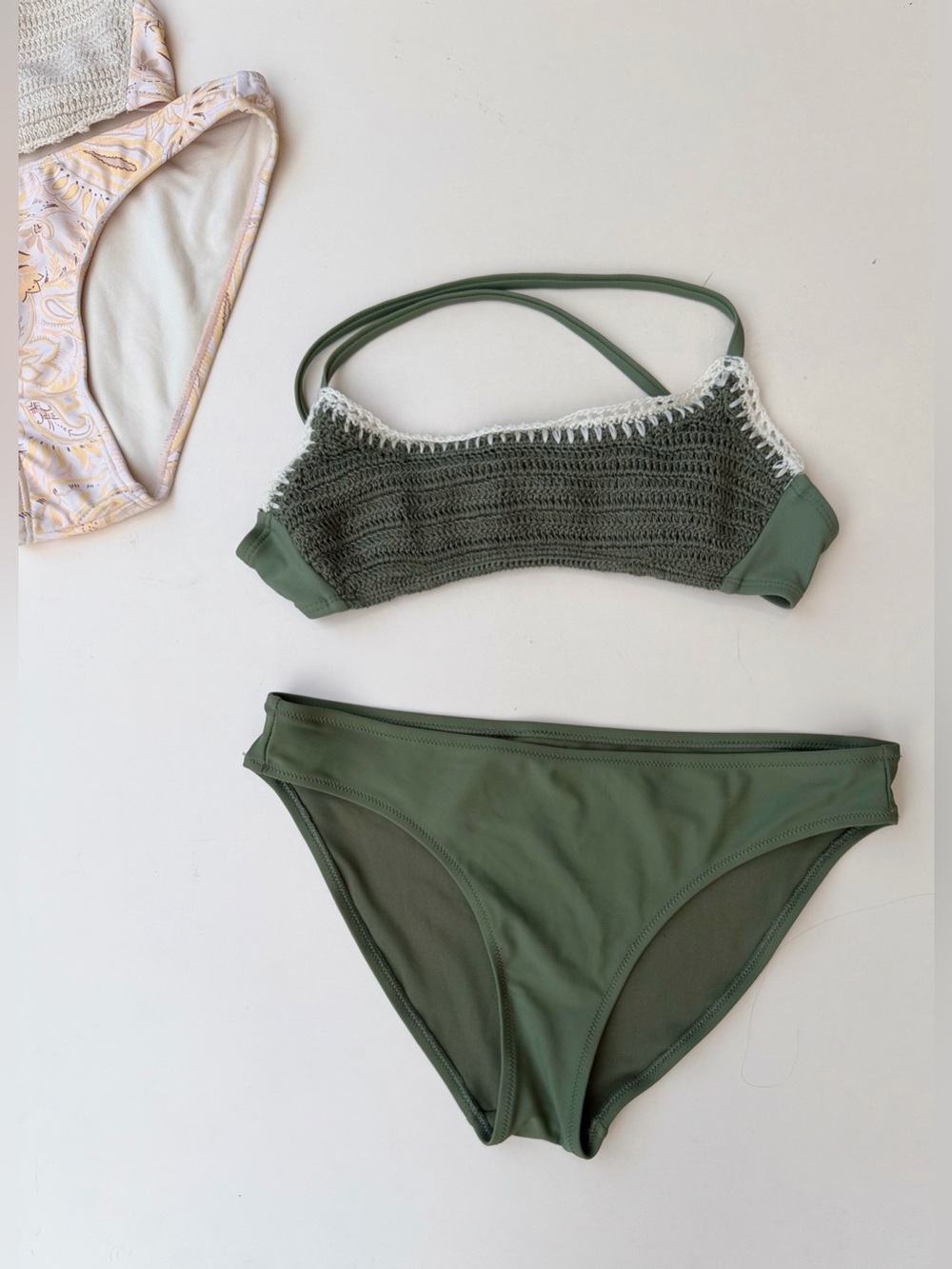 Bikini Bundle 4 Separate Matching Set EUC XS Tops XS/S Bottoms Beach Mermaidcore - Picture 7 of 11
